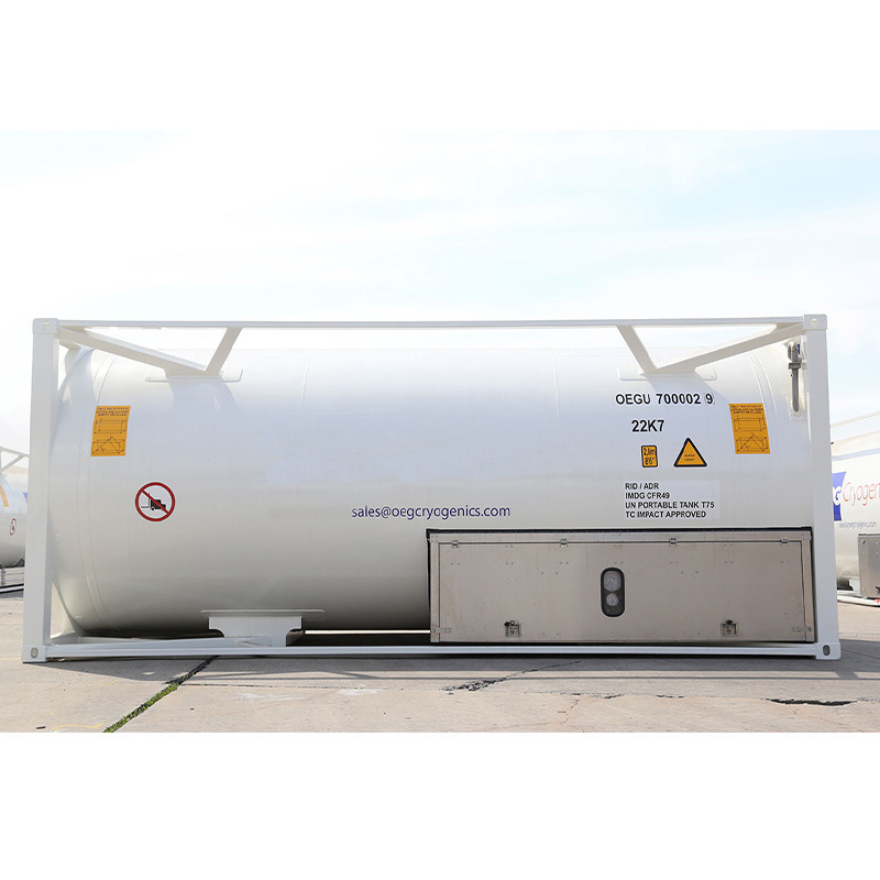 Factory Price Lpg Lng Ethylene 20ft Iso Tank Container