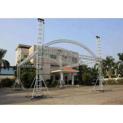 circle arch aluminum truss for sale