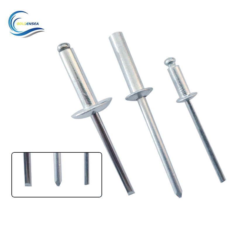 Factory prices Aluminum Stainless steel open Close end Multi-Grip Anlock Style remache ciego blind pop rivet