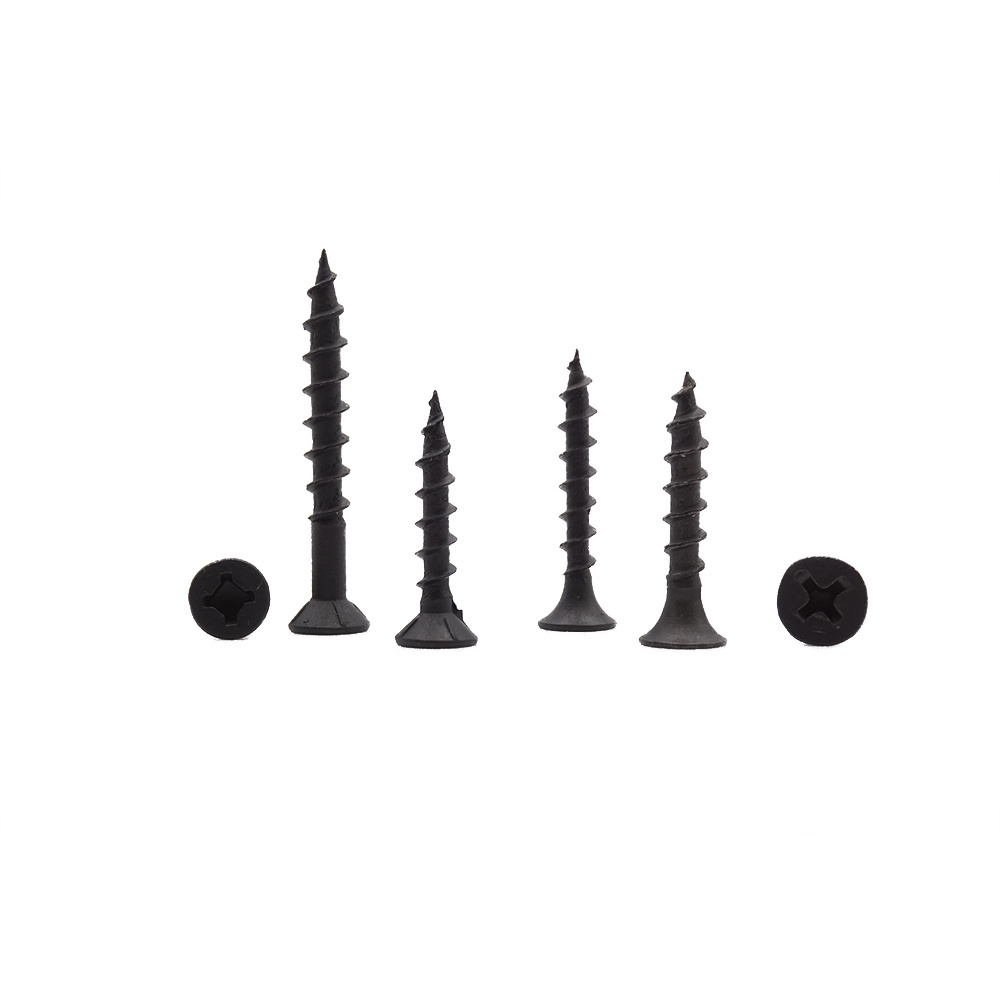 Factory direct Black Phosphate fine  coarse thread bugle head Hidden tornillos para madera Spy Camera self-tapping Drywall Screw