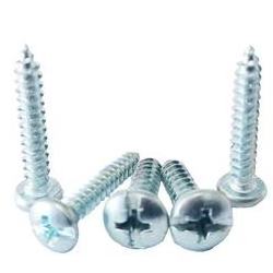 Manufacturer Self Tapping Screw Zinc Steel Plated Pan Head white zinc plated galvanized high quality pan head screws