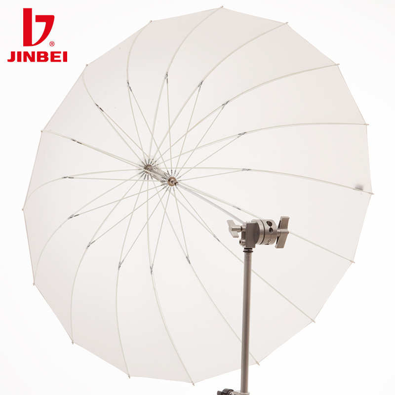 JINBEI 150cm White Photo Translucent Soft Photography Light Diffuser Umbrella for Studio Flash Strobe Lighting