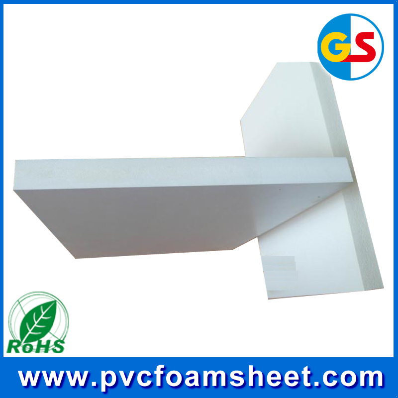 1.22*2.44m white high quality pvc foam sheet pvc plate for cabinet