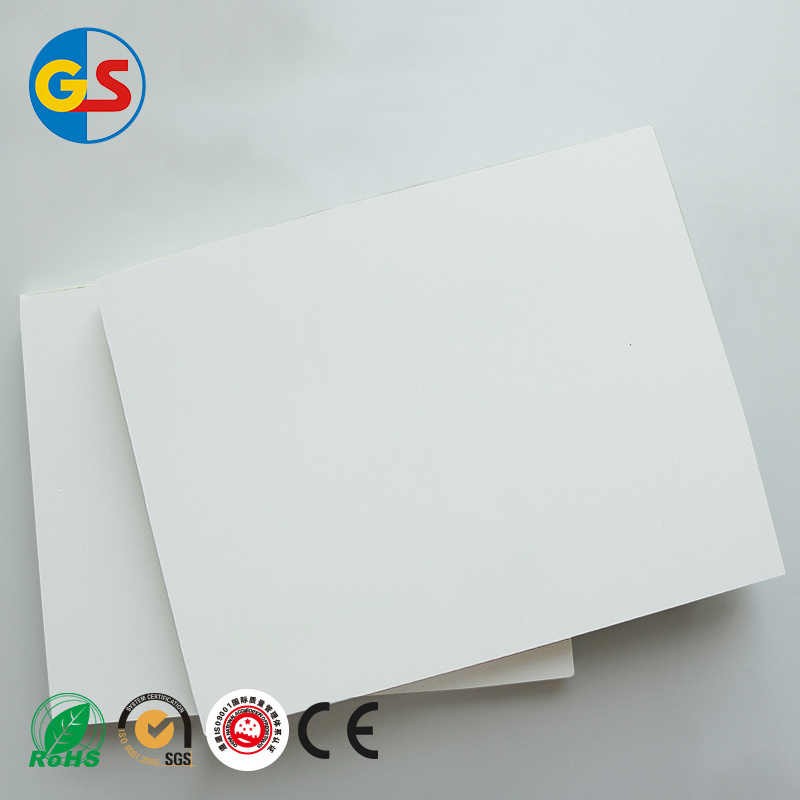 rigid polyurethane pvc foam sheet/pvc board for building and advertising field