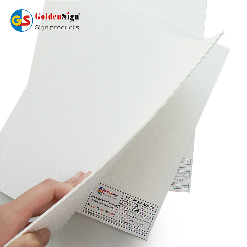 High Density White Foam Sheet Cheap 4x8ft Pvc Foam Boards WPC Board for decoration