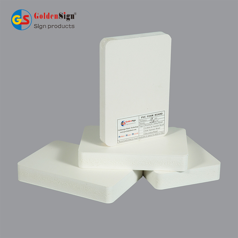 Goldensign 1-35MM 4x8 White PVC  Lead Free  Foam Board