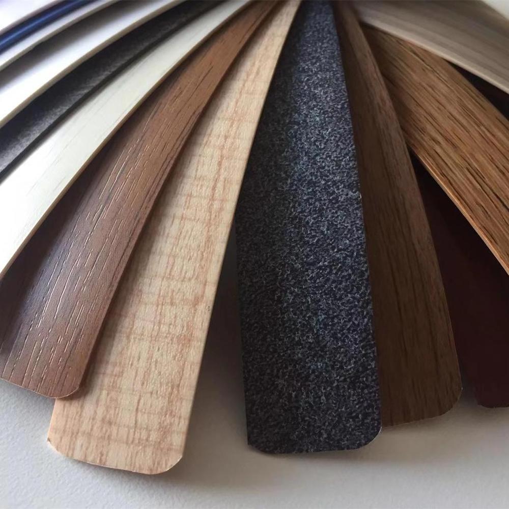 Edge banding tape  for particle board customized color PVC laminate edge banding