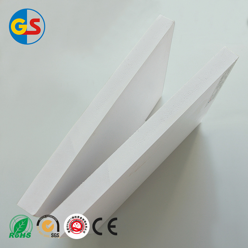 rigid polyurethane pvc foam sheet/pvc board for building and advertising field