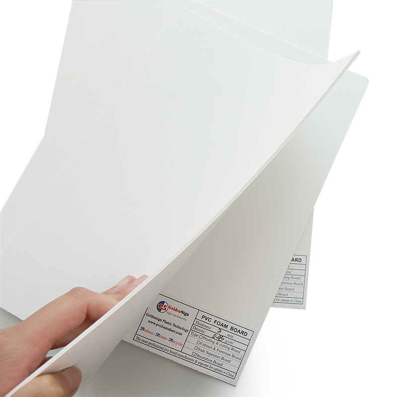 wholesale  PVC Board 2 3 4 5mm white Forex Foam Board sheet