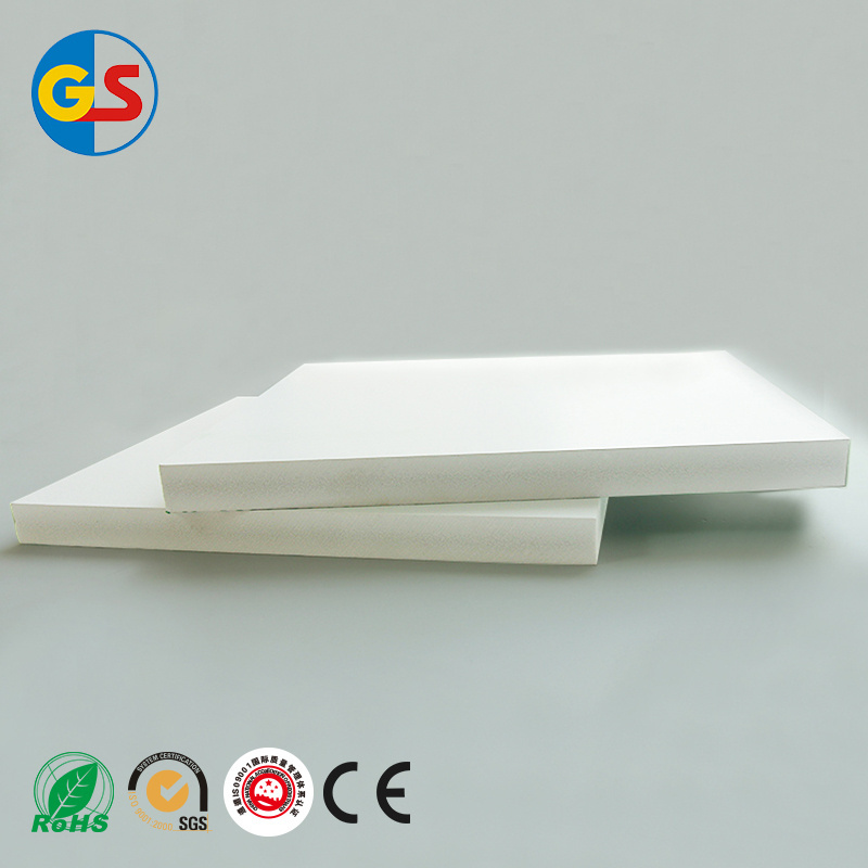 rigid polyurethane pvc foam sheet/pvc board for building and advertising field