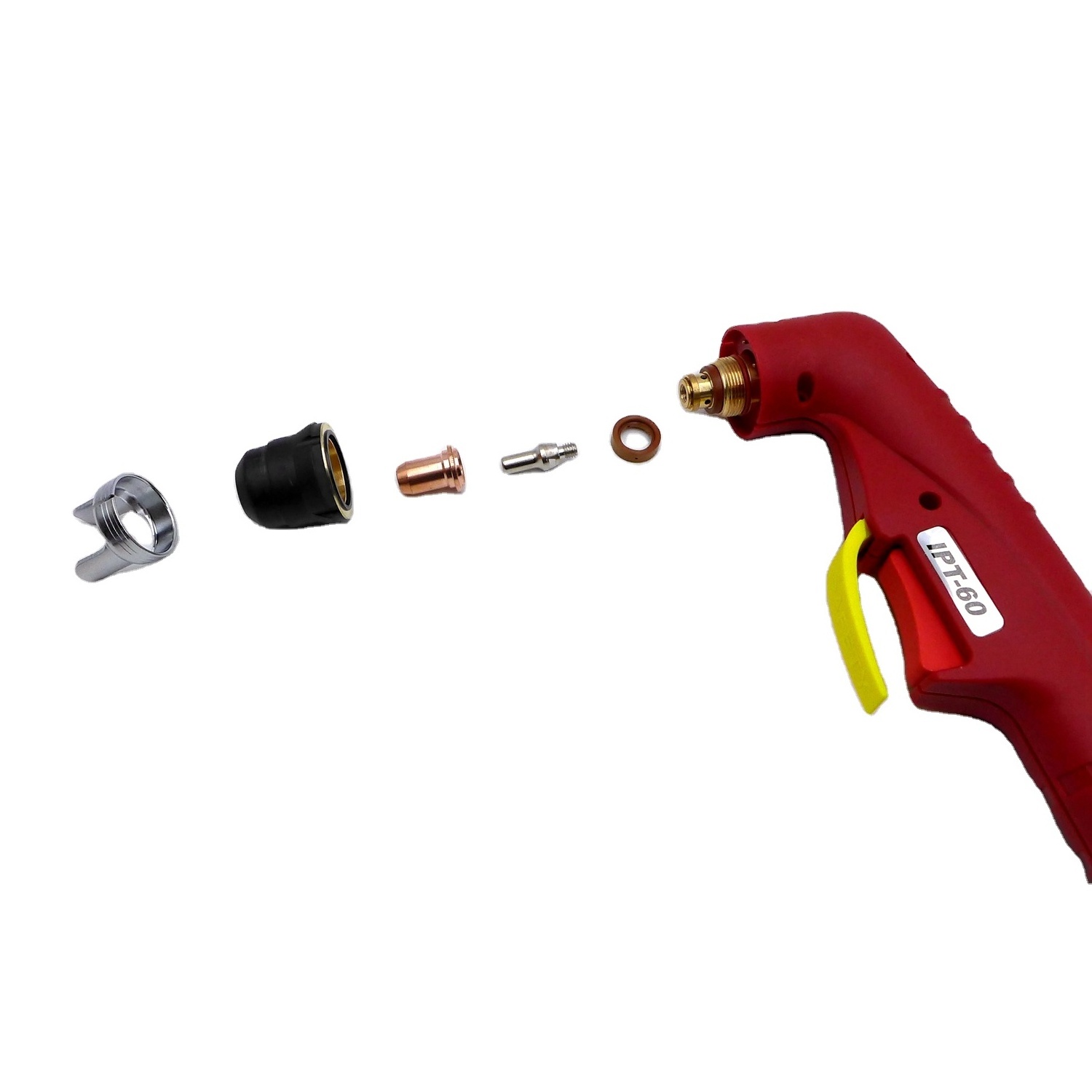 Non-HF PT-60 PT60 IPT60 60A Plasma Cutting Hand Torch Plasma Gun head 10-60Amp