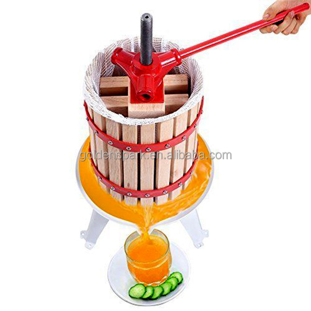 18L/4.75 Gallon Fruit Wine Fruit Wine Apple Cider Press With LFGB