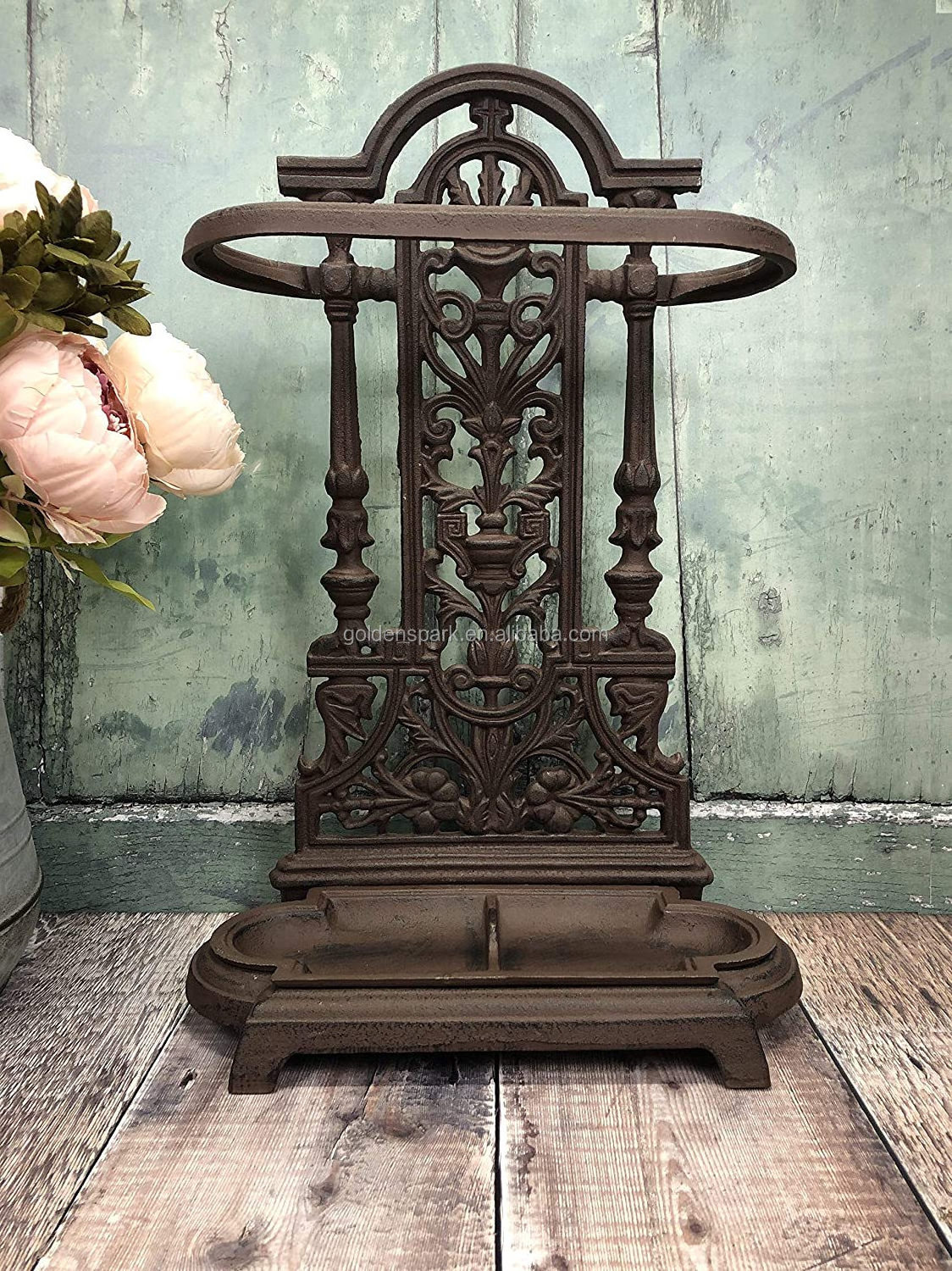 Cast Iron Traditional Umbrella Storage Stand