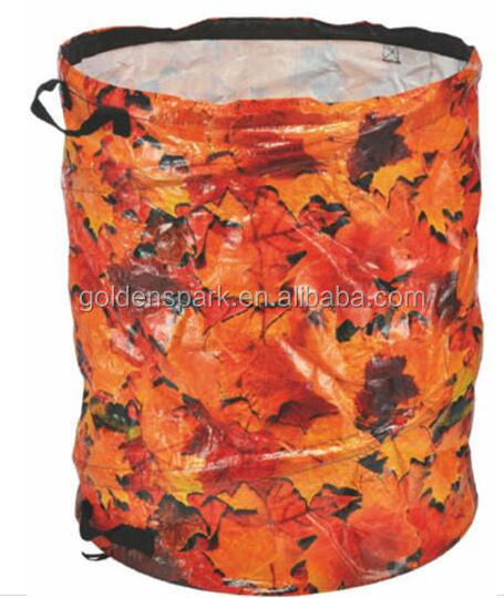 160L Pop up leaf bag Large Pop Up Garden Waste Bag Leaves Grass Cutting Weeds