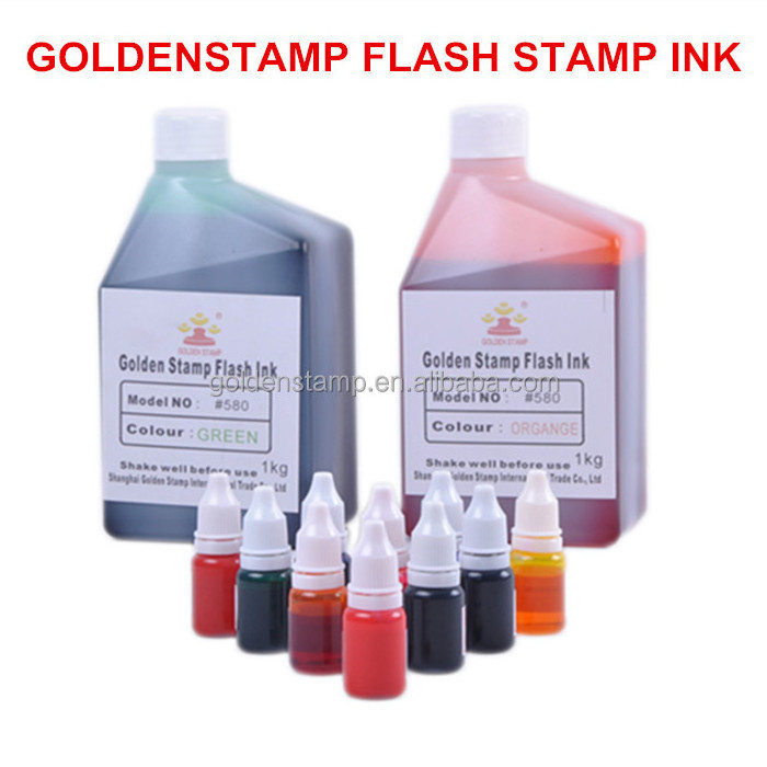 Eco friendly CGS flash ink for flash stamp&dura flash ink