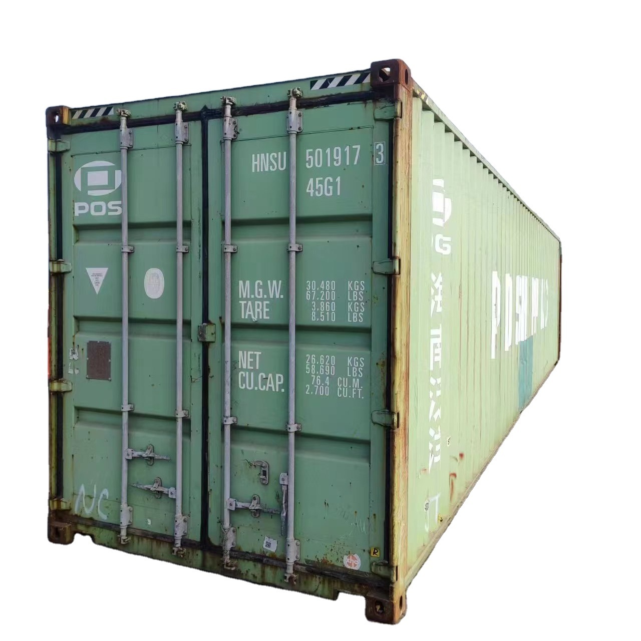 NEW STOCK and CSC Certified ISO Standard 40 Feet 12m Length 40ft Dry Cargo Shipping Container Price for Sale