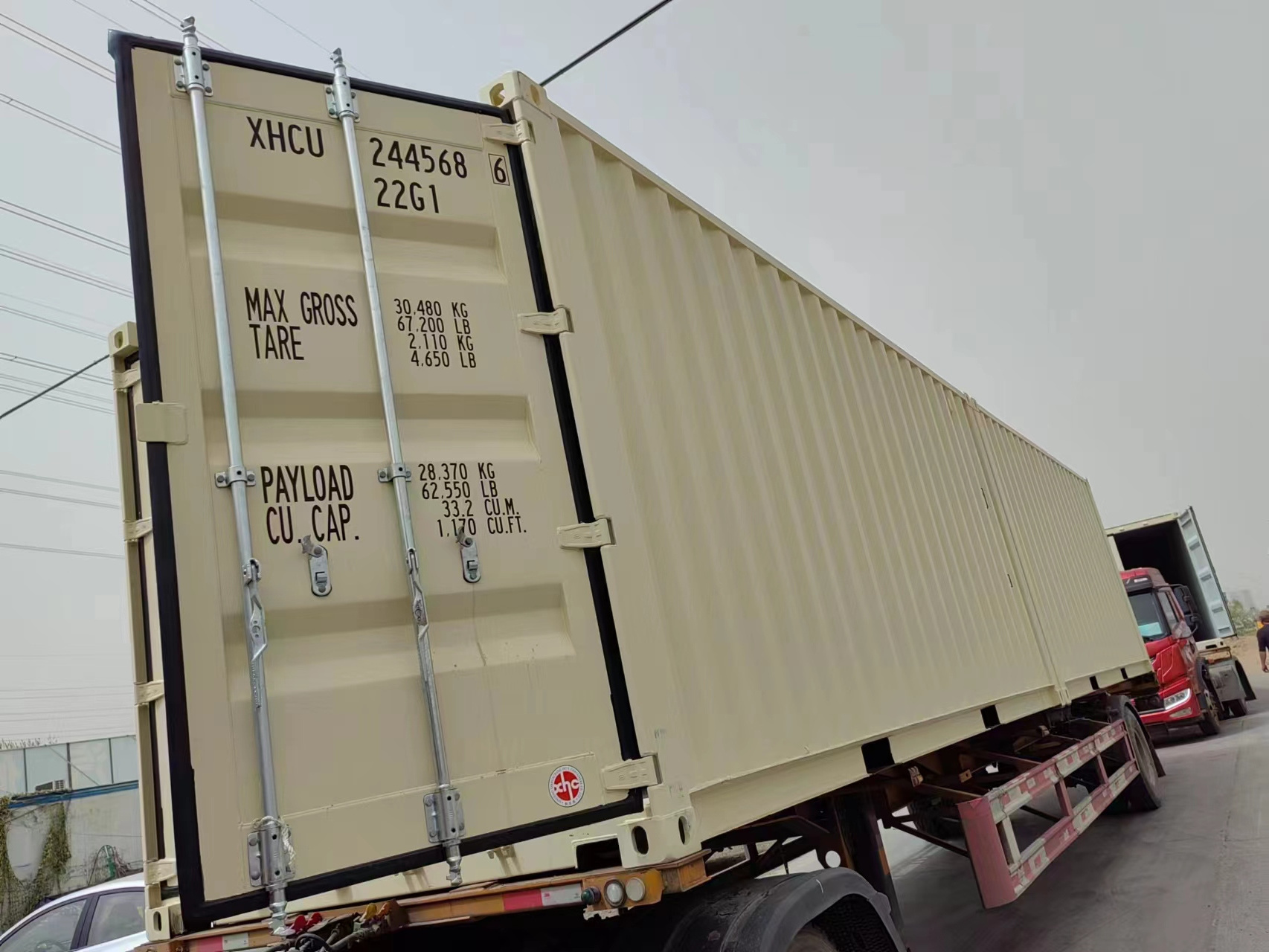 New dry container 20ft steel shipping container from Qingdao port