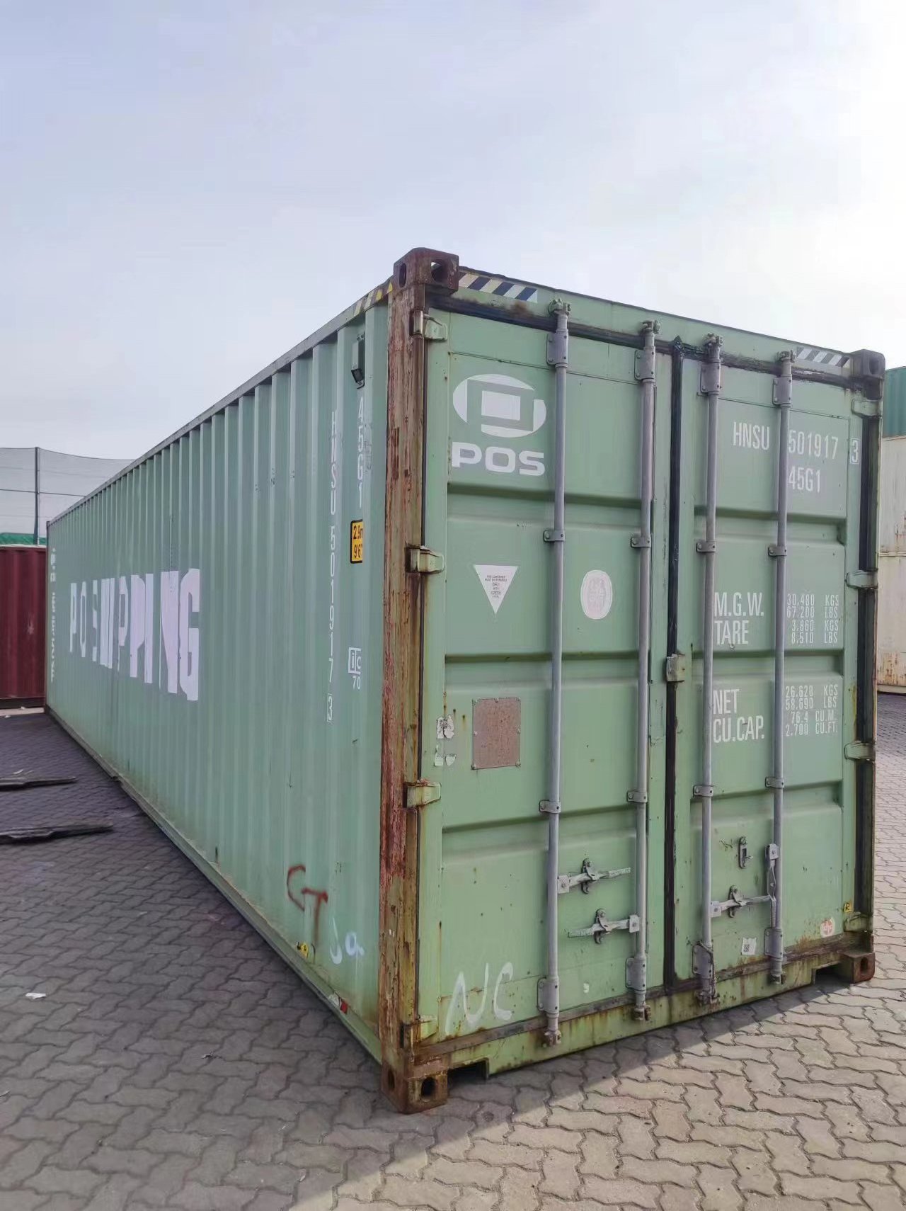 NEW STOCK and CSC Certified ISO Standard 40 Feet 12m Length 40ft Dry Cargo Shipping Container Price for Sale