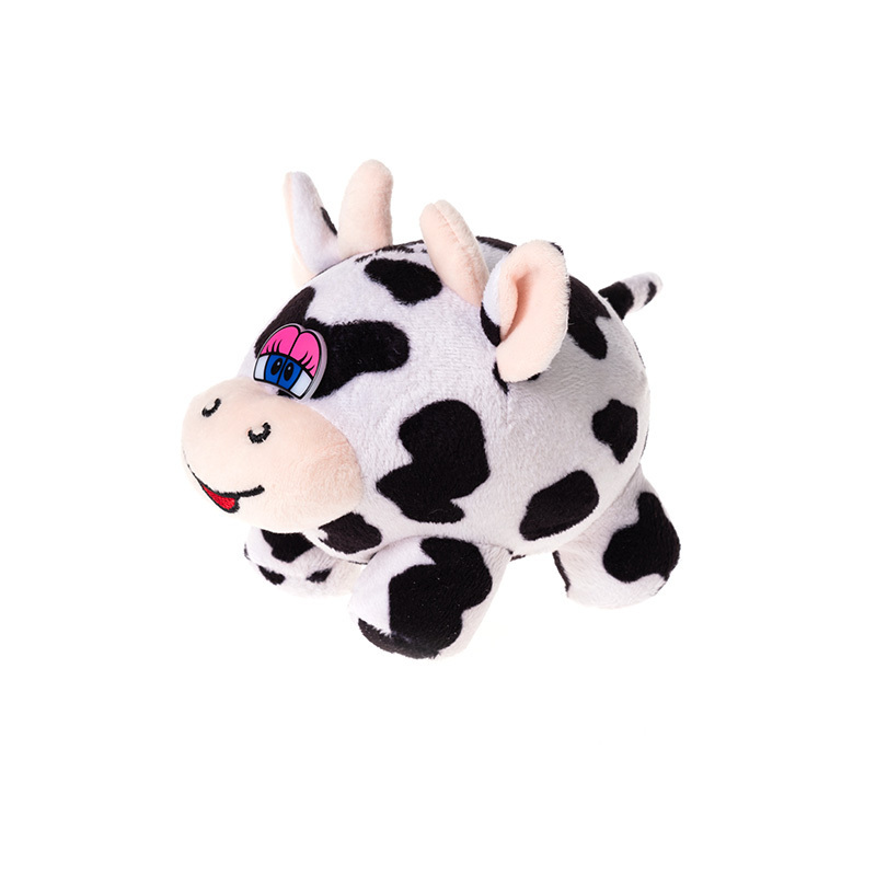 Singing dancing naughty plush electronic cow plush toys