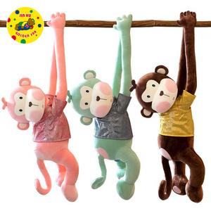 plush long arms and legs monkey toy stuffed animal plush monkey,customized plush toy monkey