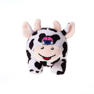 Singing dancing naughty plush electronic cow plush toys