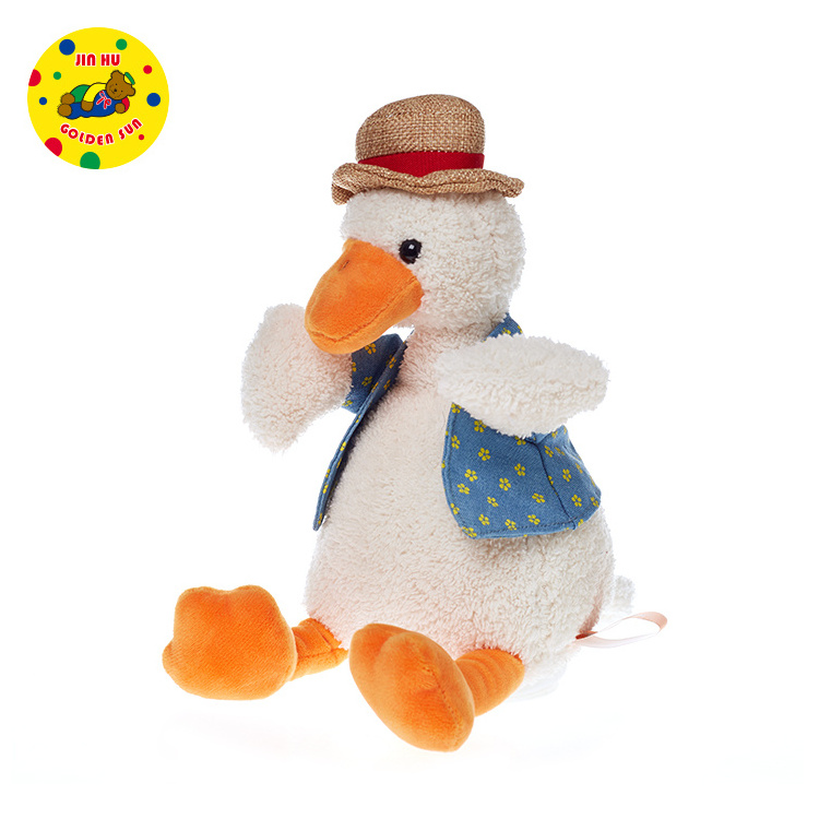 Fashion rereading toy singing toy dancing toy electric plush duck