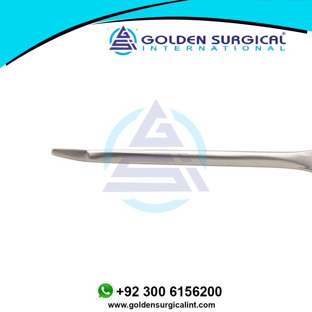 Surgical Hohn Vessel Dilator for Introducing Catheters 9mm Angled End Overall Length 75mm Thoracic Surgery Instruments Wholesale