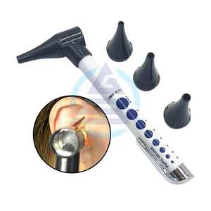 Portable Fiber Optic Otoscope Ear Otoscope Ophthalmoscope Pen Light Ear Magnifier Ear Cleaner Set Diagnostic Otoscope Set