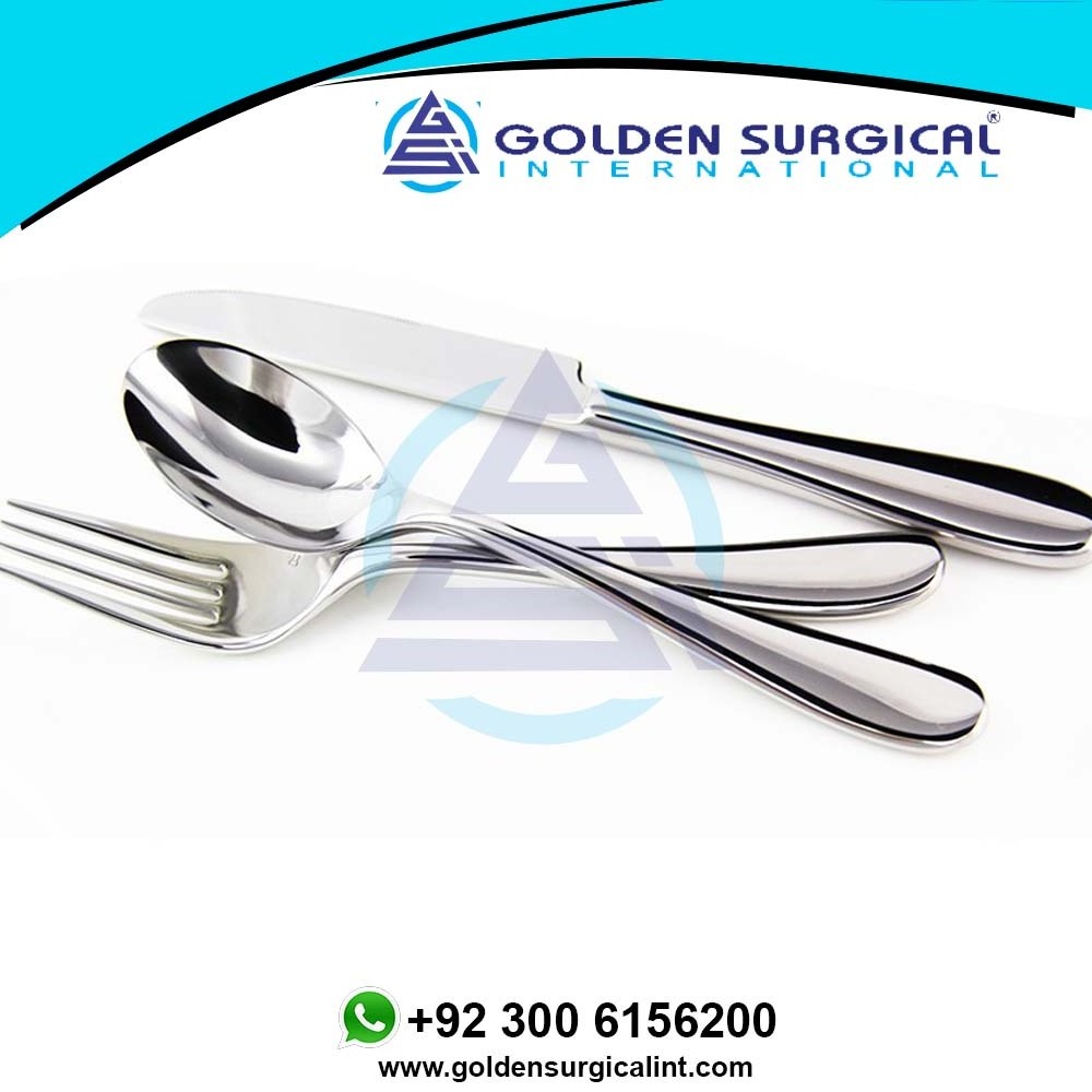 Table Cutlery Restaurant Cheap Silver Flatware Set Dinner Spoons Forks and Knife | Flatware Set, Dinnerware Stainless Steel