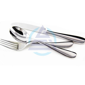 Table Cutlery Restaurant Cheap Silver Flatware Set Dinner Spoons Forks and Knife | Flatware Set, Dinnerware Stainless Steel