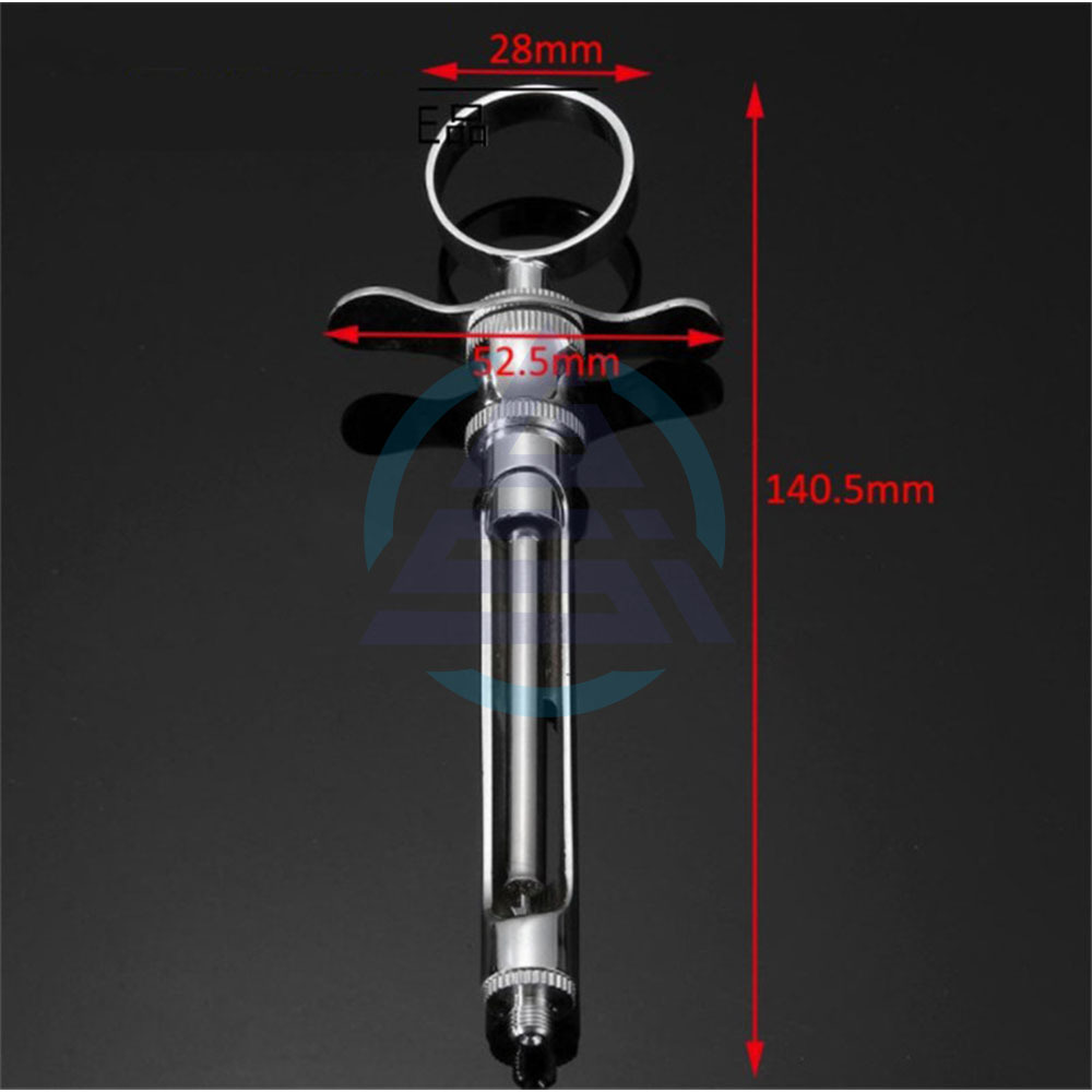 Dental Anesthesia Aspirating Syringe Dental Teeth Care Dentistry Surgical Instrument With Head Dental Syringe Stainless Steel