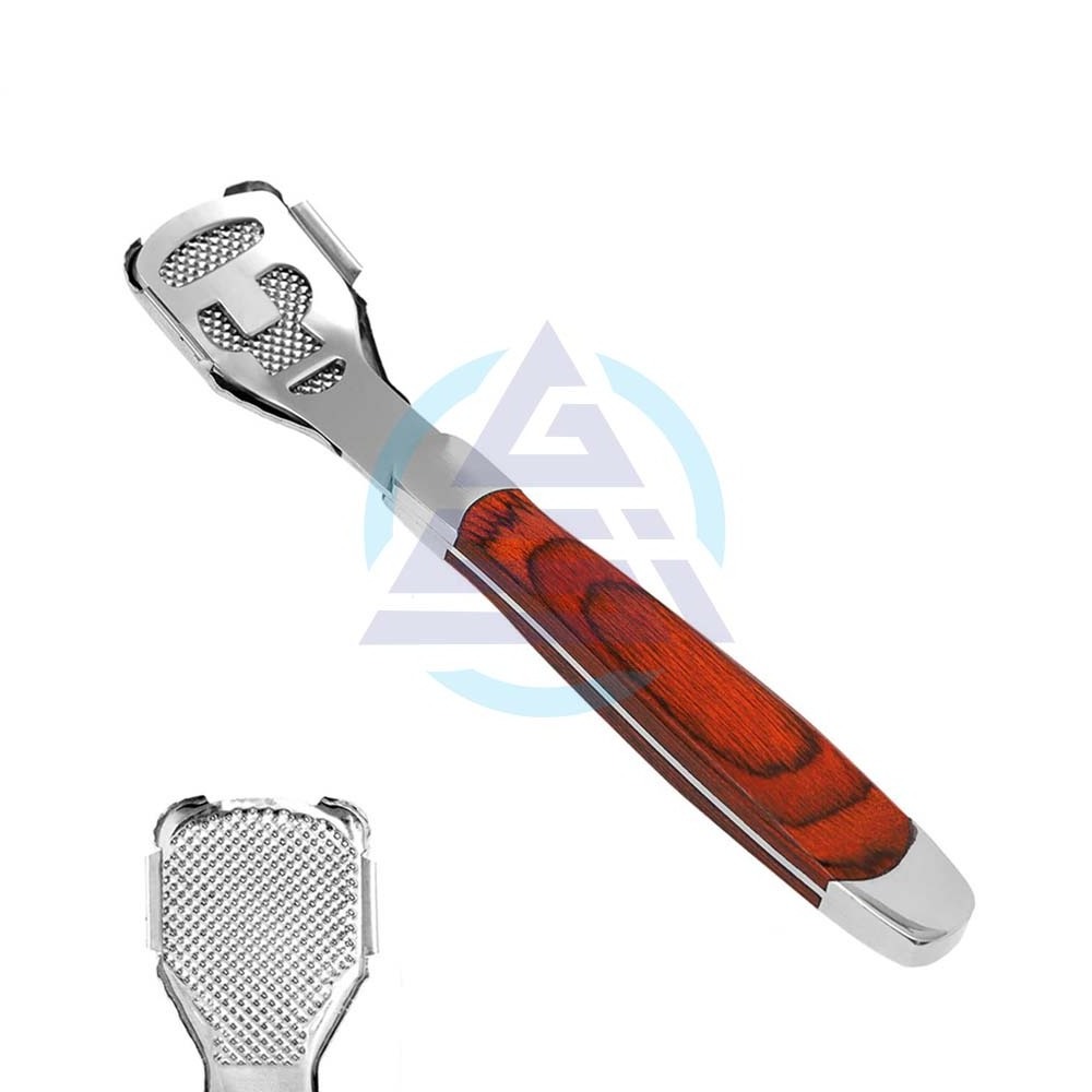 Foot Care Pedicure Callus Hard Skin Shaver Foot Callus Remover Stainless Steel Handle Handle Tool Shaver