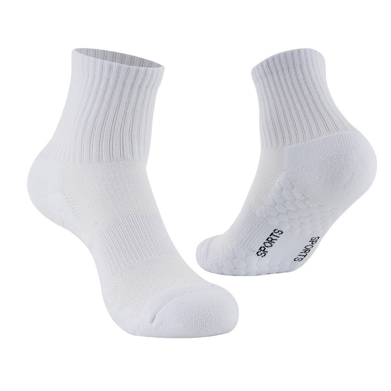 Unisex high quality crew OEM personalized design sports socks custom compression Running grip socks