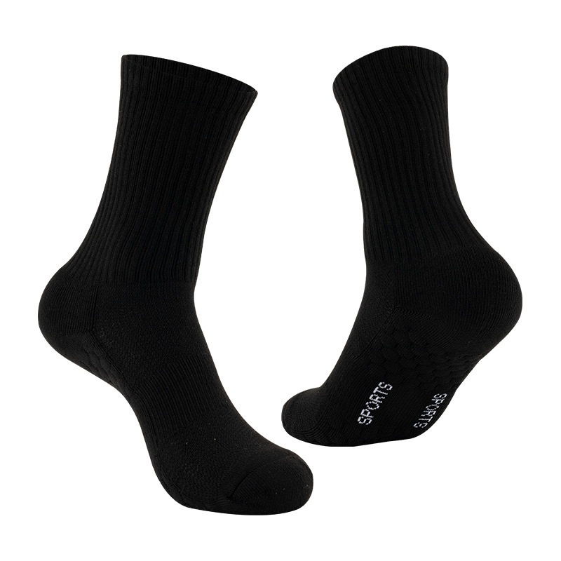 Unisex high quality crew OEM personalized design sports socks custom compression Running grip socks