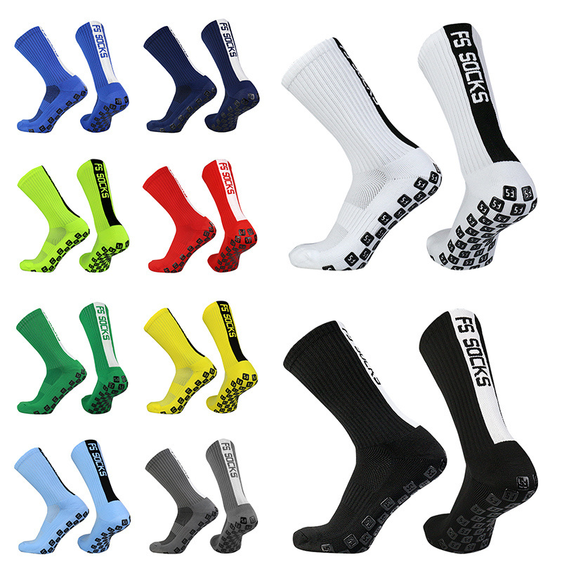 Wholesale Popular High Quality Compression Grip Socks Athletic Anti slip  Football Socks Men's Kids FS Short Sports Soccer Socks