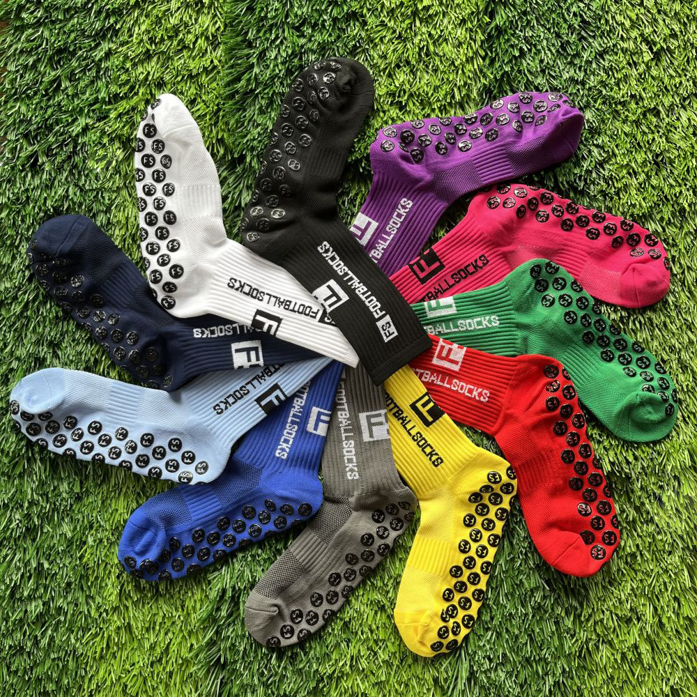 Wholesale Popular High Quality Compression Grip Socks Athletic Anti slip  Football Socks Men's Kids FS Short Sports Soccer Socks