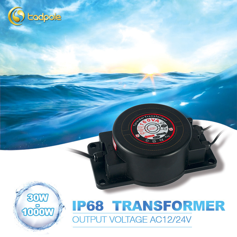 Lighting Transformer AC12V 24V IP67 Waterproof LED Driver 160W Modern Power Supply AC 110V 220V Adapter underwater Pool Lights