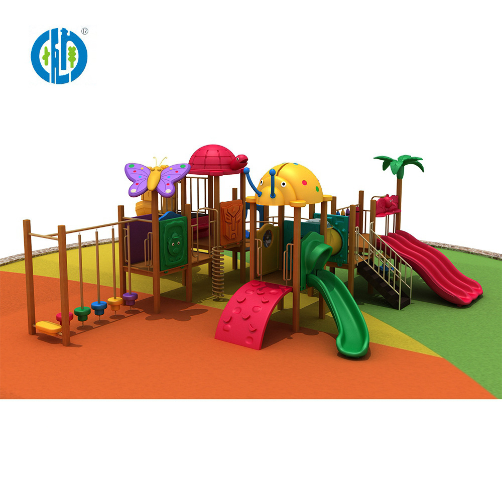 play set outdoor playground Kids Playground Equipment Children Comfortable Swings And Slide