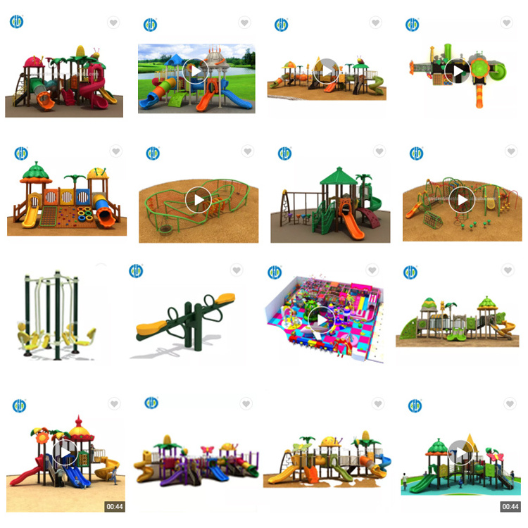 play set outdoor playground Kids Playground Equipment Children Comfortable Swings And Slide