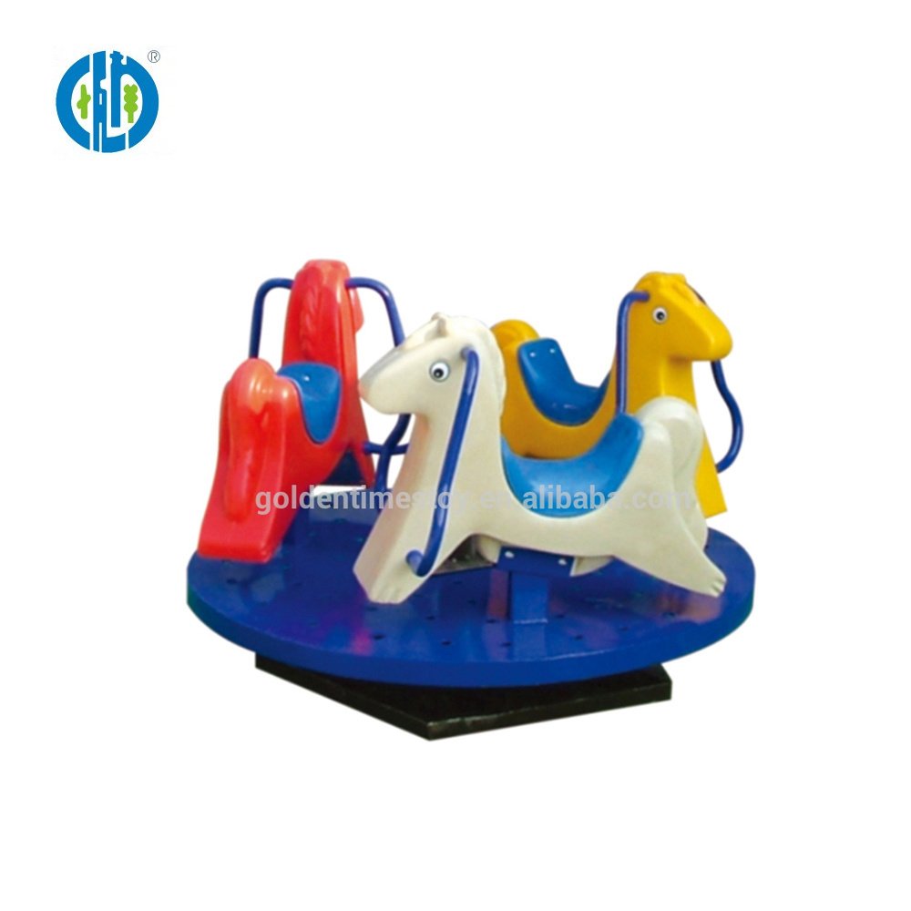 Outdoor playground plastic rocking horse, kids outdoor play ground spring riders