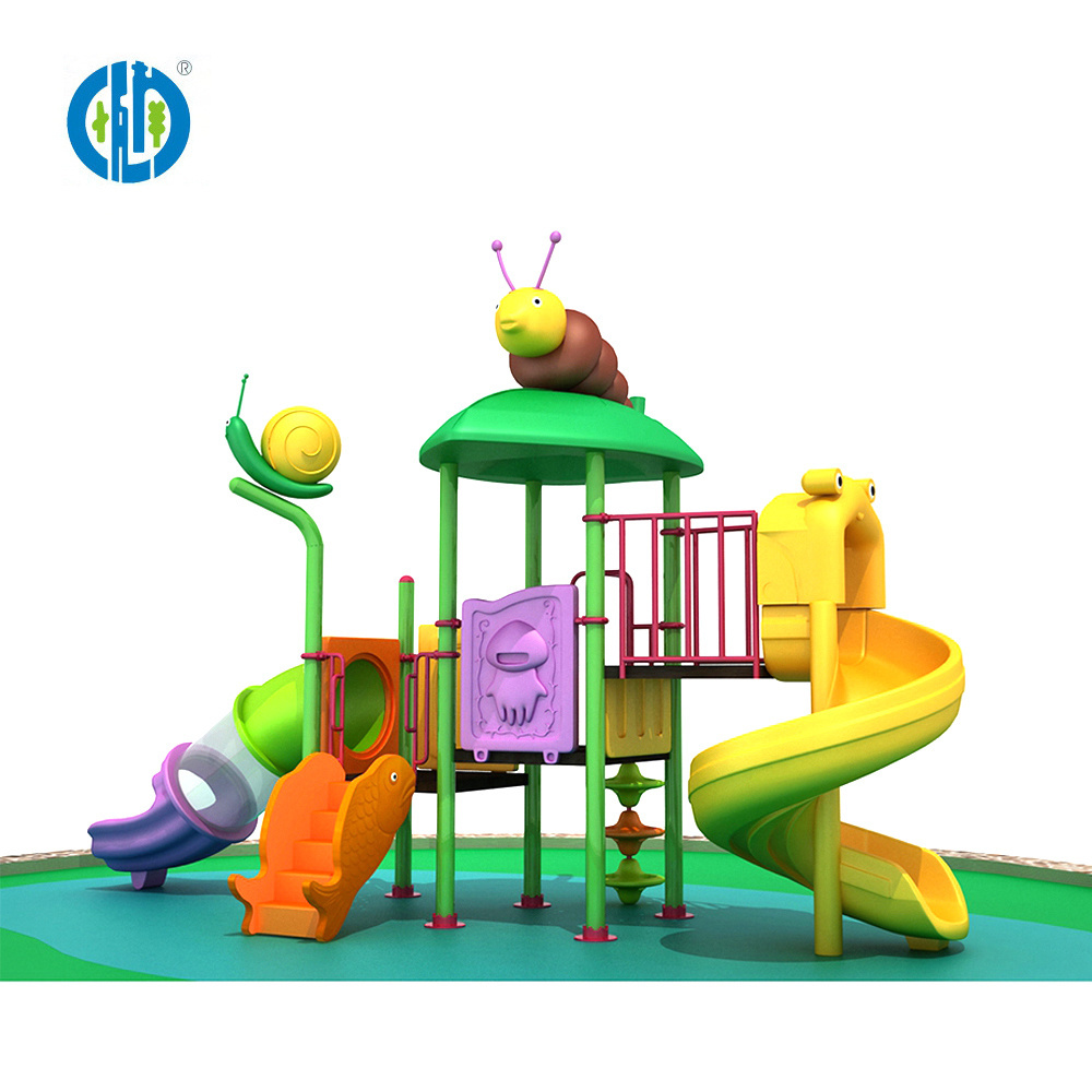 custom trendy play ground children kids outdoor playground equipment with swing sets