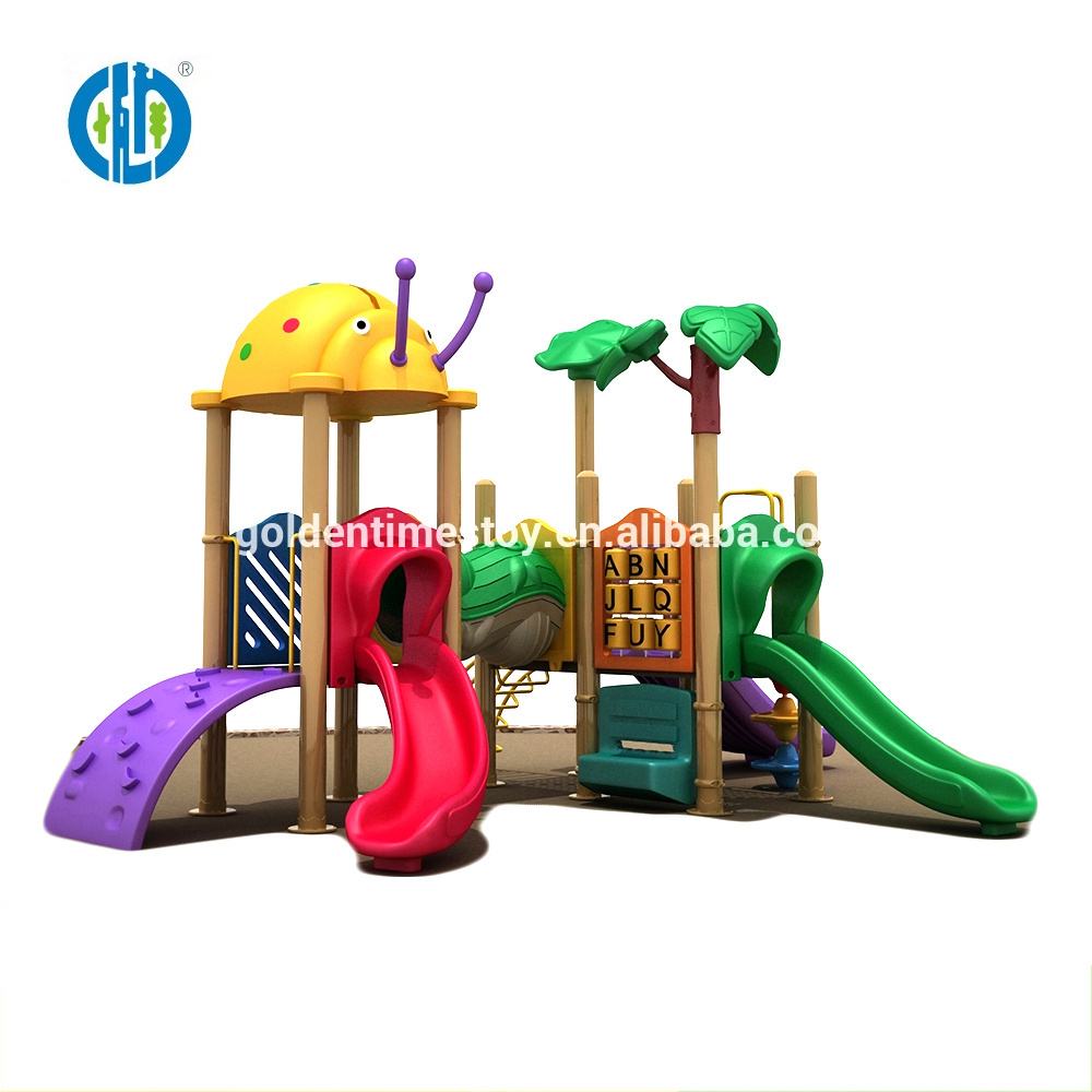 custom trendy play ground children kids outdoor playground equipment with swing sets