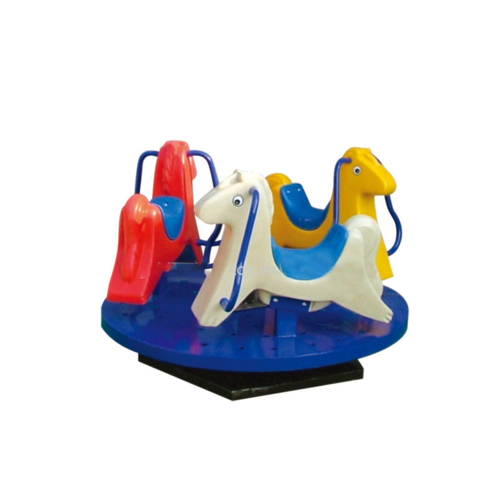 Outdoor playground plastic rocking horse, kids outdoor play ground spring riders