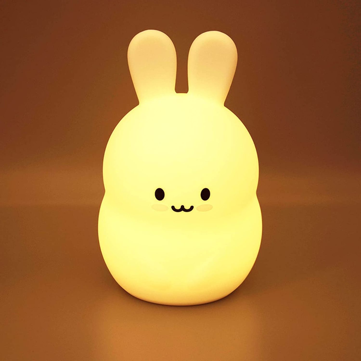 Cute Animal Night Light, Bunny Rabbit Huggable Cute Lamp For Baby Kids Children