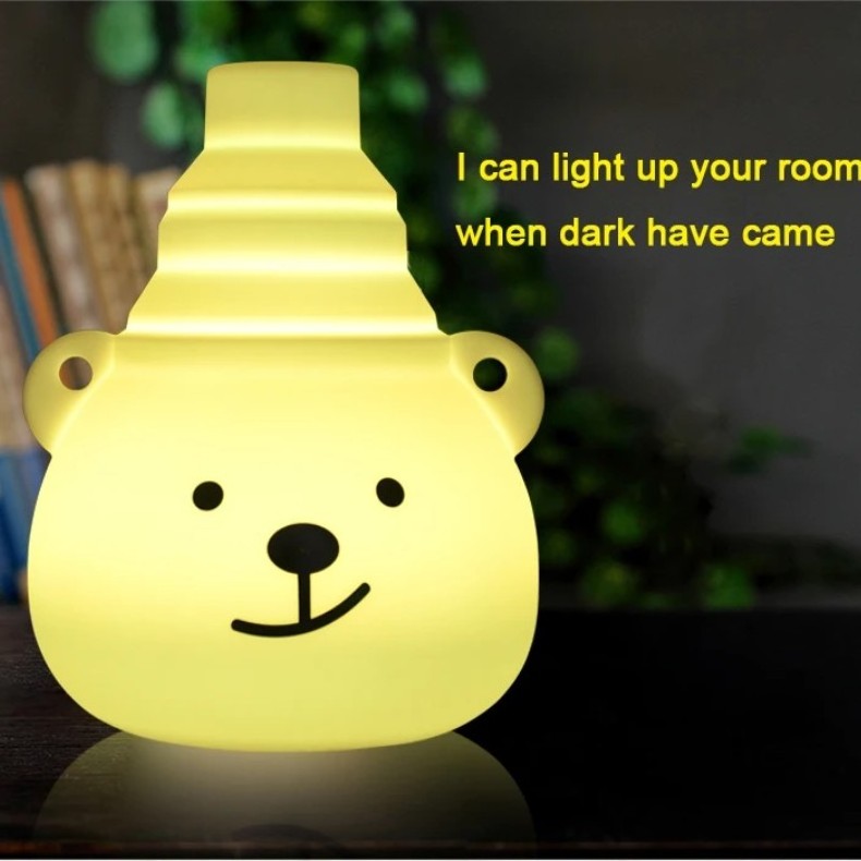 New Planting Grow Nursery Plant Pot Cup Led Table Kids Lamp Silicone Usb Nightlight Led Baby Night Light For Kids Room