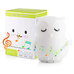 2024 New Portable Small Bluetooth Speaker Led USB Night Lamp Bedroom Cute Cartoon Animal Bluetooth Speaker with Light