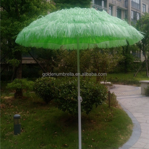 beach parasol fringe/outdoor beach umbrella/straw beach umbrella