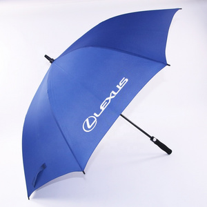 promotional automatic open big size lexus golf umbrella with custom logo printing