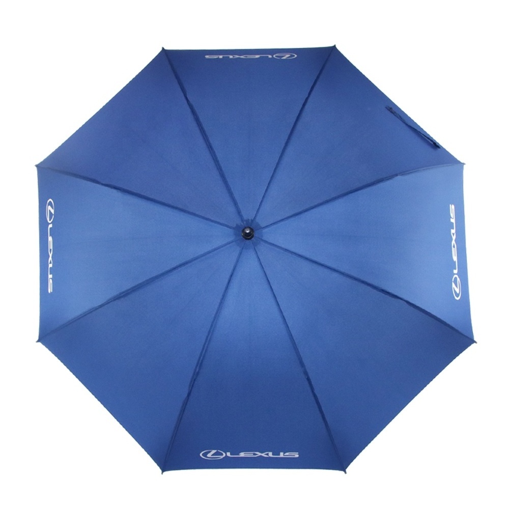 promotional automatic open big size lexus golf umbrella with custom logo printing