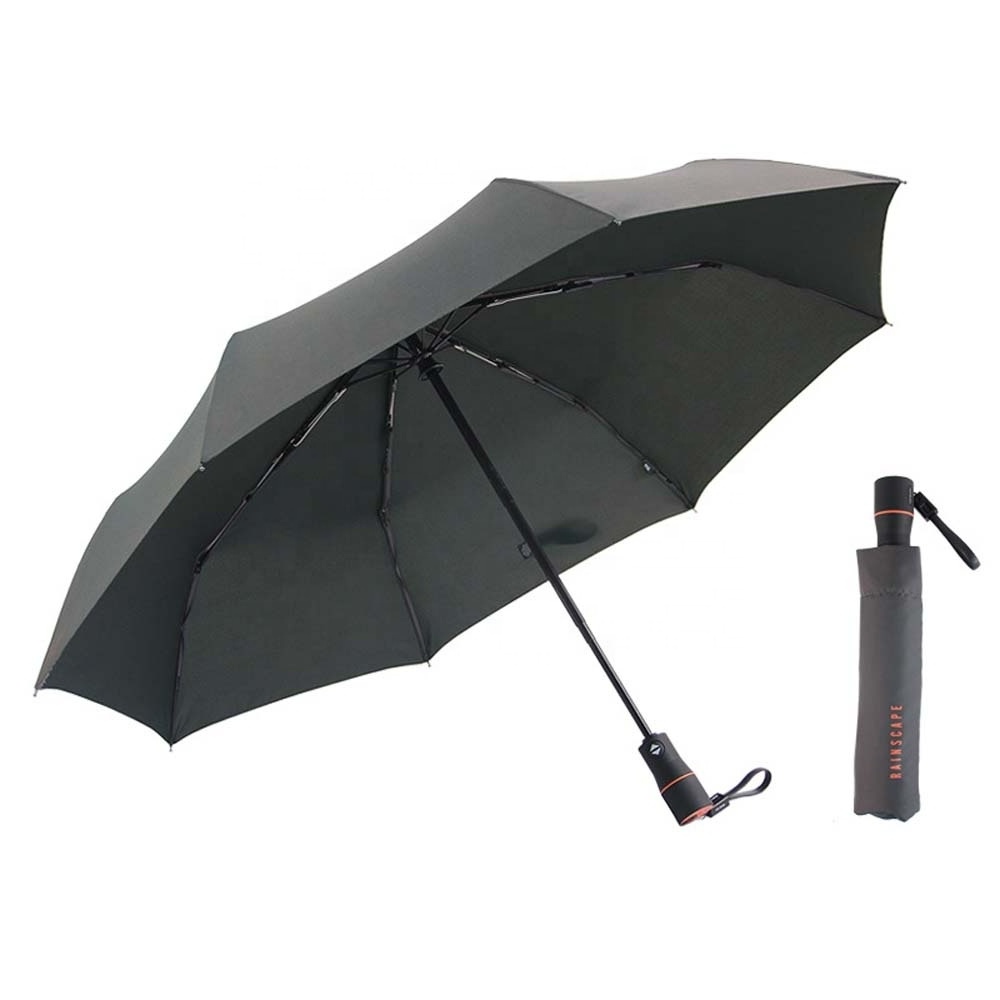 Fantastic  Wholesale Automatic Open Multi-Function USB Mobile Charge Power Bank Folding Umbrella